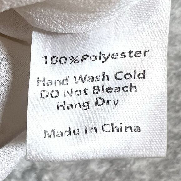 All:Row Dress Womens Large Yellow Embroidered Short Sleeve Mini - Picture 14 of 15